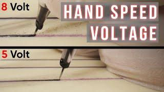 Tattoo Hand Speed And Machine Voltage Tutorial - How to Tattoo