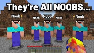 Minecraft But, I Discovered NOOB Nation