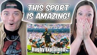 RUGBY Explained for American Football Fans REACTION