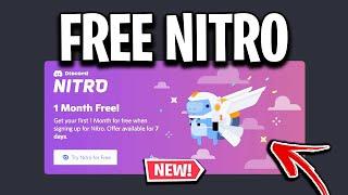 Get Discord NITRO for FREE | 1 Month Free Trial for a Limited Time !!!