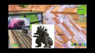 freddey fazbeare vs godzilla in fortnite