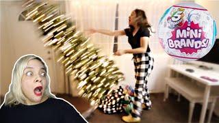 MINI BRANDS MELTDOWN! Daughter Ruins CHRISTMAS!