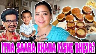 Itna Saara Khana Kisne Bheja?🫢| Bharti Singh | Haarsh Limbachiyaa | Golla