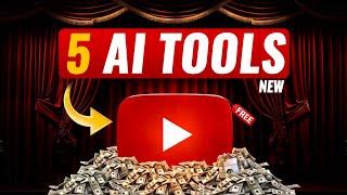 5 Free AI Tools with CRAZY Features 