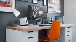 Modern Workspace Desk Setup Makeover!