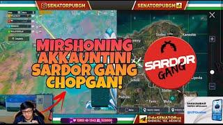  SENATOR NEGA AKKAUNTNI SARDOR GANG CHOPGAN DEDI? // MIRSHO PUBG HAMMASINI AYTDI 