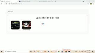 Drop Zone js File Upload  Laravel 8 Hindi
