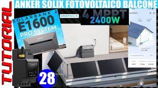 Anker Solix Solarbank 2 E1600PRO TUTORIAL installation and use, do I like it? YES