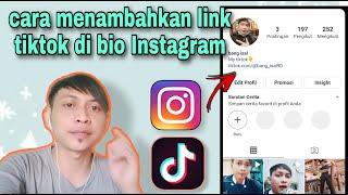 CARA MENAMBAHKAN LINK TIKTOK KE BIO INSTAGRAM