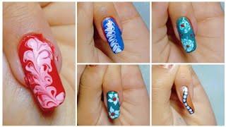 Easy Nailart compilation|| Nailart at Home||Cute nailart|| payal's art #nailart #nailstyle 