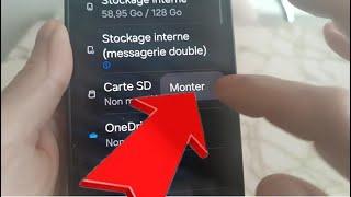 Comment activer une carte sd sur samsung