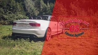 Audi S5 Exhaust | Auspuff | Klappenauspuff "INSANE LOUD 124 DB"