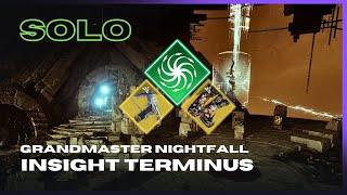 Final Warning with Threadlings - Solo Grandmaster "Insight Terminus" - Strand Warlock - Destiny 2