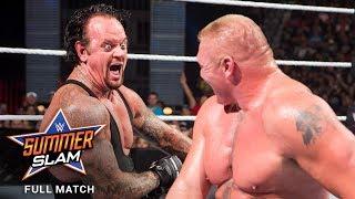 FULL MATCH - Brock Lesnar vs. The Undertaker: SummerSlam 2015