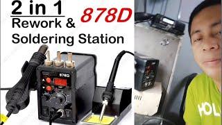 Reworks soldering station 878D (Hot air)