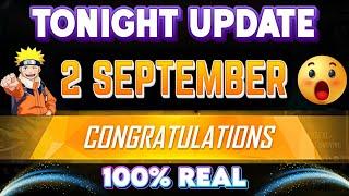 2 September 2024  FREE FIRE NEW EVENT | UPCOMING UPDATE IN FREE FIRE | TONIGHT UPDATE OF FREE FIRE