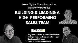 How to Build and Lead a High-Performing Sales Team