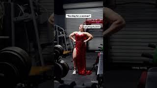 Too big for a women #bodybuilding #workout #fitness #strongwomen #motivation