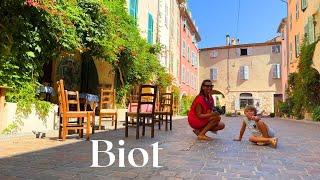 Biot, charming village and the Glassblowing capital of the Côte d'Azur!