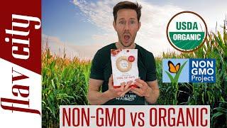 Organic vs Non-GMO Food - What's The Difference & Which Is Better?!