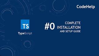 TypeScript #0: Install TypeScript in Visual Studio Code