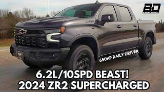 TRX Killer?! 650hp Supercharged 2024 Silverado ZR2 Bison!