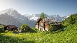 Wonderful Mürren - The best hikes in Switzerland 4K