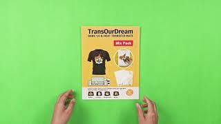 Tutorial of TransOurDream Dark1.0 & Heat Transfer Mate MIX PACK--IRON