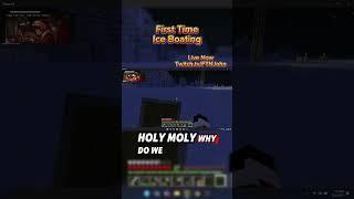 Boating on Ice in Minecraft twitch.tv/FTNJohn #omg #lol #minecraftmemes # # #fyp #twitchstreamer