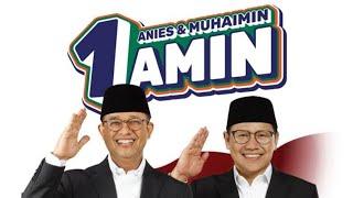 AM1N #1AMIN #salamperubahan #2 lagu amin anies cak imin