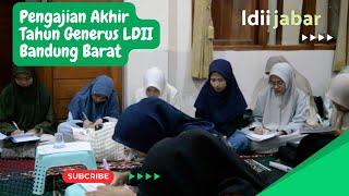 LDII JABAR : Generus LDII Bandung Barat Gelar Pengajian Akhir Tahun untuk Pembinaan Karakter