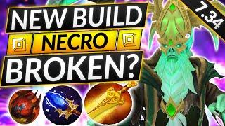 This NEW CARRY Build is GROSS - Necrophos is 100% OP in 7.34 - Dota 2 Guide