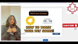 How To Boost Your DET Score - SLN TV