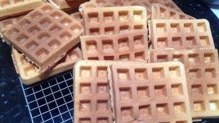 How to make Hong Kong Style Waffles - Super Easy Recipe 港式格仔餅