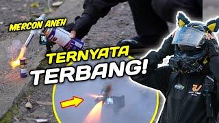 NYALAKAN KEMBANG API SISA TAHUN BARU