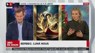 360 DE GRADE CU ALINA BĂDIC. INVITAT: DRAGOȘ BOGDAN. HOROSCOP SĂPT. 29 DEC. 2024 - 4 IAN. 2025  P1/3