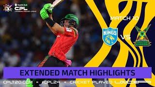 Extended Highlights | Saint Lucia Kings vs. Guyana Amazon Warriors | CPL 2024