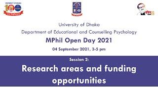 MPhil at DECP: Research areas and funding opportunities