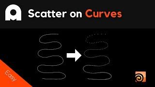 All About Scattering - 011 - Scatter on curves - Houdini Tutorial - Beginners