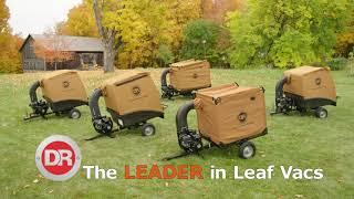 DR Leaf and Lawn Vacuum,  Tow-behind models