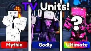 EVERY TV UNIT vs ENDLESS MODE.. (Toilet Tower Defense)