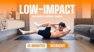 10 PHÚT HIIT DỄ cho người mới bắt đầu (Không Nhảy) | TẾT 2023 LOW-IMPACT HIIT | SHINPHAMM