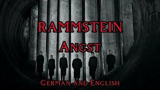Rammstein - Angst - English and German lyrics