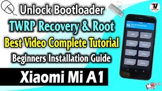 Unlock Bootloader - Install TWRP Recovery & Root On MI A1 (Best Video Start to End)