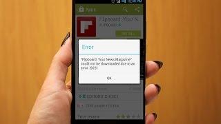 How to Fix Google Play Store Error’s In Android Phone & Tablet
