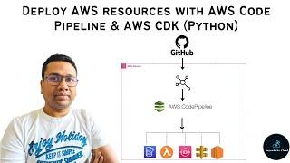 AWS CodePipeline with AWS CDK | Deploy resources with Code Pipeline and Code Build Project | Python
