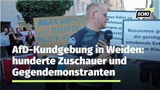 Kundgebung in Weiden: AfD schießt sich auf Söder und Aiwanger ein