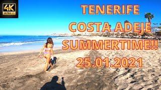 TENERIFE - COSTA ADEJE SUMMERTIME - 25.01.2021