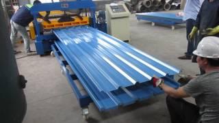 How operate roll forming machine