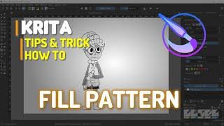 Krita How To Fill With Pattern
